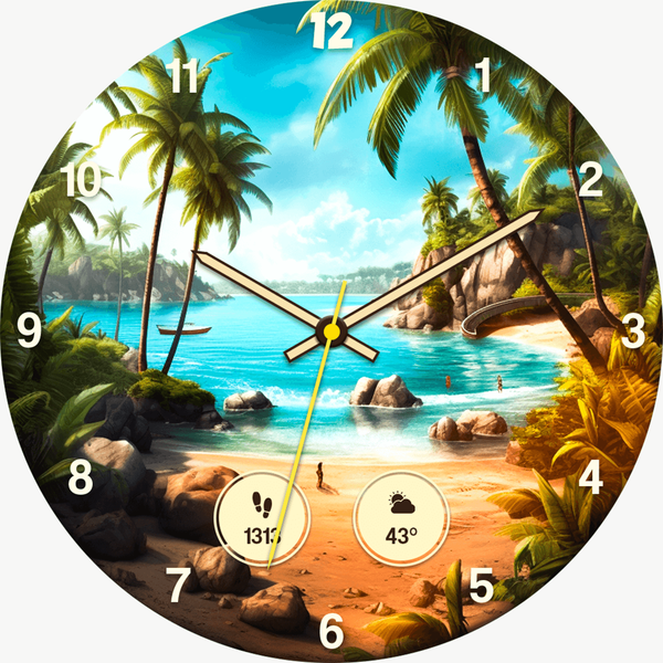 Beach Watchfaces - عکس برنامه موبایلی اندروید