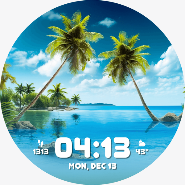Beach Watchfaces - عکس برنامه موبایلی اندروید