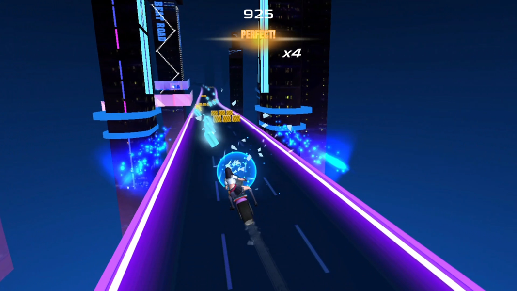 Beat Road: Rhythm Racing - عکس بازی موبایلی اندروید