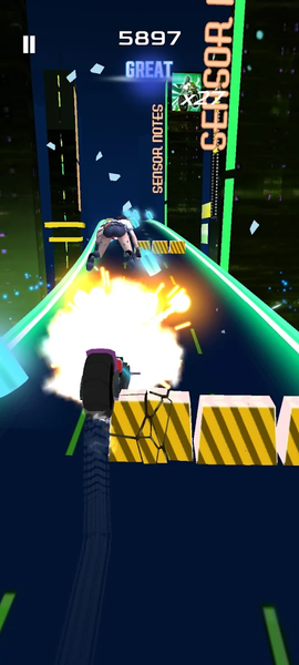 Beat Road: Rhythm Racing - عکس بازی موبایلی اندروید