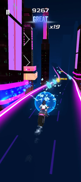 Beat Road: Rhythm Racing - عکس بازی موبایلی اندروید