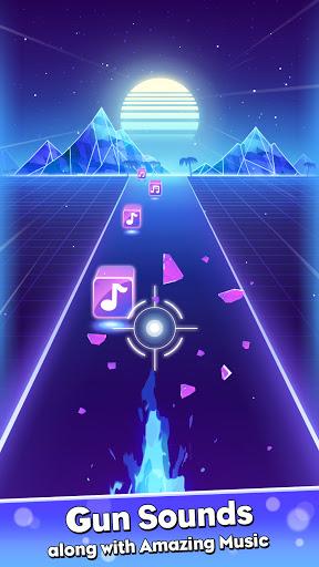 Beat Shot 3D - edm Bullet Rush - Gameplay image of android game