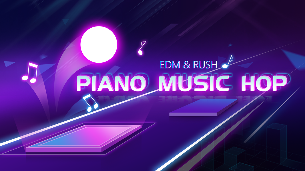 Piano Music Hop: EDM Rush! - عکس بازی موبایلی اندروید