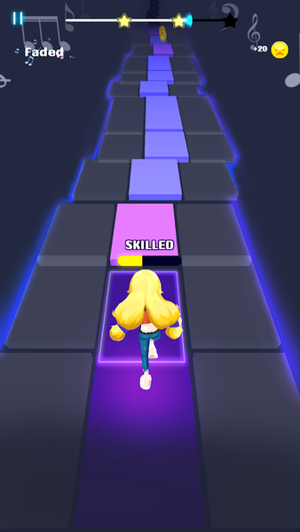 Piano Dash - Gameplay image of android game