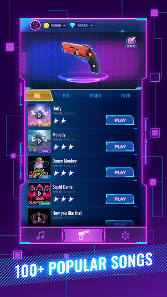 Rhythm Fire-EDM Shooting Game - عکس بازی موبایلی اندروید