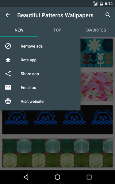 Beautiful Patterns Wallpapers - عکس برنامه موبایلی اندروید