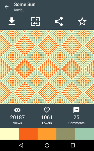 Beautiful Patterns Wallpapers - عکس برنامه موبایلی اندروید