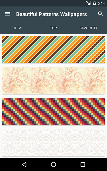 Beautiful Patterns Wallpapers - عکس برنامه موبایلی اندروید