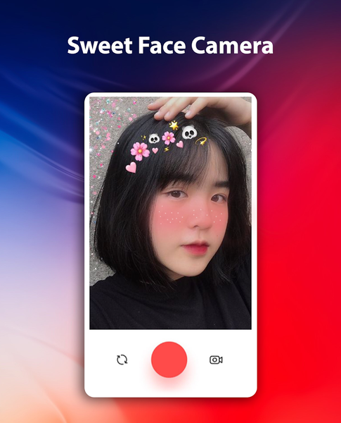 Sweet Camera Selfie - عکس برنامه موبایلی اندروید