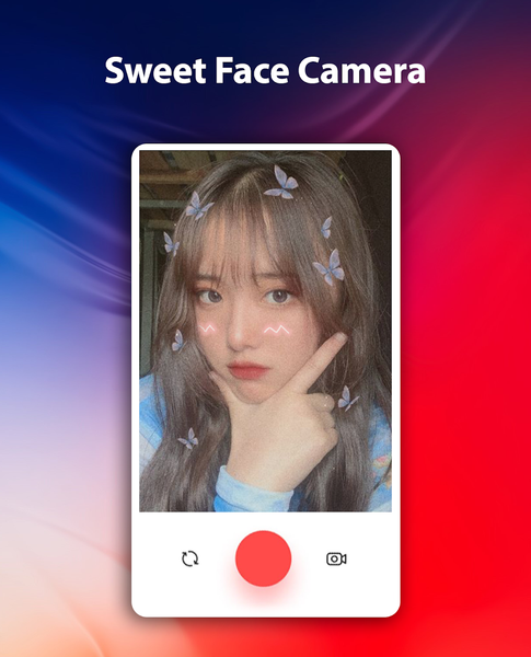 Sweet Camera Selfie - عکس برنامه موبایلی اندروید