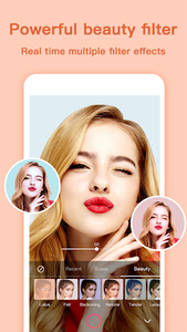 Selfie Camera - Beauty Camera - عکس برنامه موبایلی اندروید