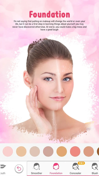 Magic Beauty Makeup Camera - عکس برنامه موبایلی اندروید