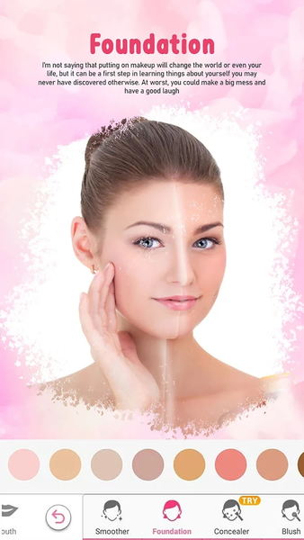 Magic Beauty Makeup Camera - عکس برنامه موبایلی اندروید