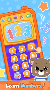Baby Toy Phone - Learning games for kids - Image screenshot of android app