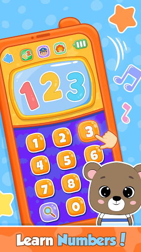 Toy Phone Baby Learning games - عکس برنامه موبایلی اندروید