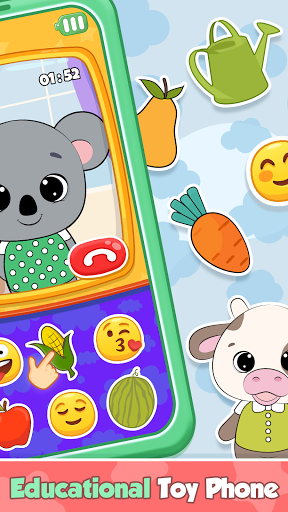 Toy Phone Baby Learning games - Image screenshot of android app