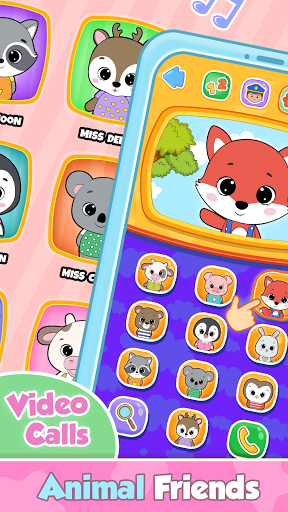 Toy Phone Baby Learning games - Image screenshot of android app