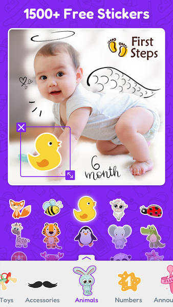Baby Photo Editor - عکس برنامه موبایلی اندروید