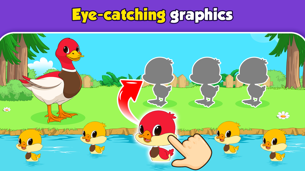 Farm animal games for kids ۲-۵ - عکس بازی موبایلی اندروید