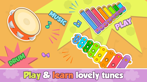Baby Piano, Drums, Xylo & more - Image screenshot of android app