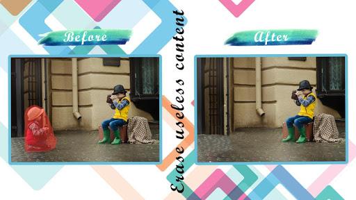 Remove Unwanted Content - Image Inpainting - عکس برنامه موبایلی اندروید