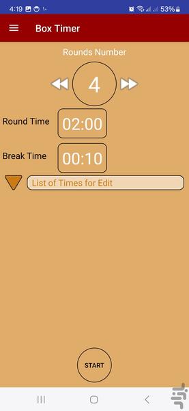 تایمر بوکس - عکس برنامه موبایلی اندروید