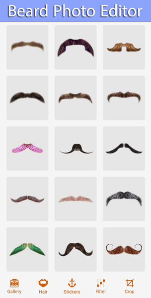 Beard Photo Editor - Image screenshot of android app