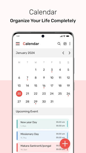 Calendar 2024 - عکس برنامه موبایلی اندروید