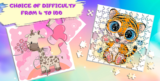 Kids Puzzles Offline - Gameplay image of android game