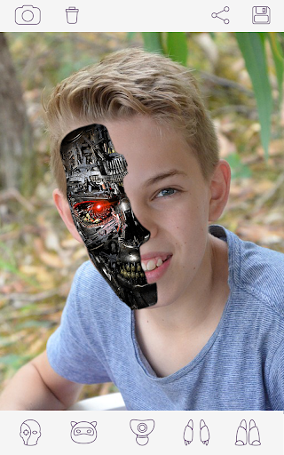 Cyborg Camera - Photo Filters - Image screenshot of android app