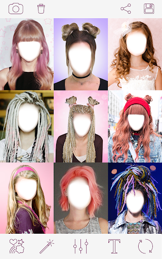 Girls Hairstyles - Image screenshot of android app