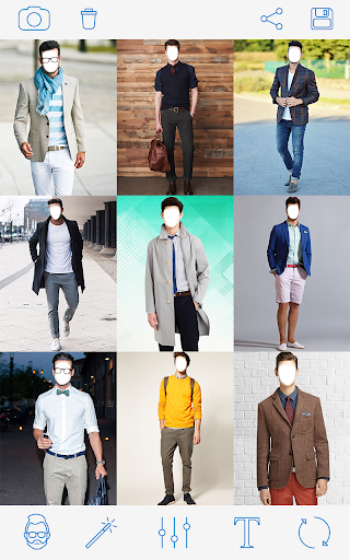 Man Hairstyles Photo Editor - Image screenshot of android app