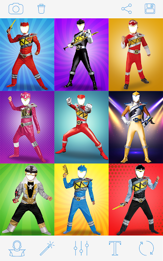 Rangers Costume Photo Montage - Image screenshot of android app