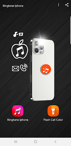 Ringtones iphone flash on call - Image screenshot of android app