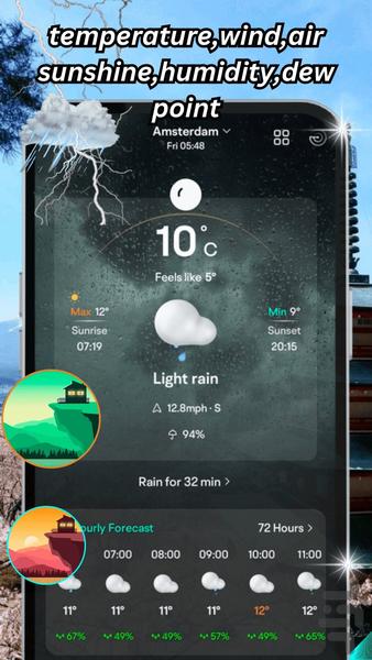 Weather &amp; Widget 2023 - Image screenshot of android app
