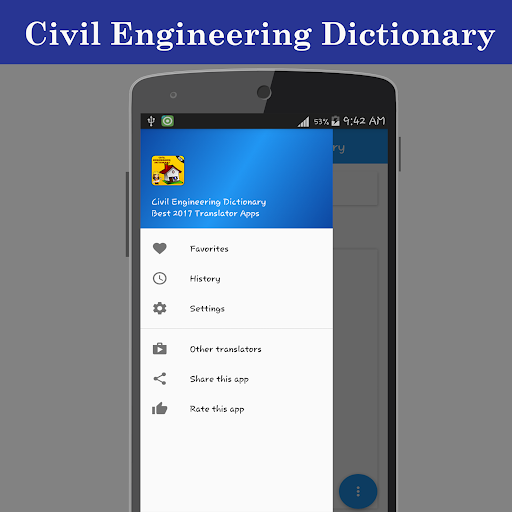 Civil Engineering Dictionary - عکس برنامه موبایلی اندروید