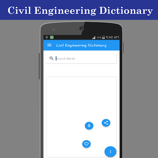 Civil Engineering Dictionary - عکس برنامه موبایلی اندروید