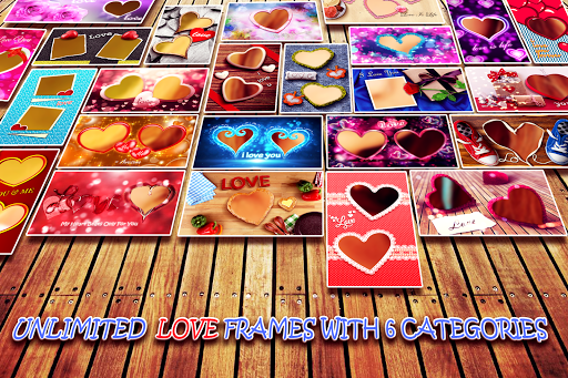 Love Photo frames Collage - عکس برنامه موبایلی اندروید