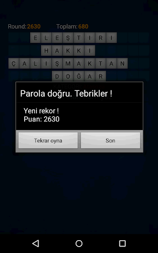 Çarkıfelek (Türkçe) - عکس بازی موبایلی اندروید