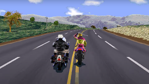 Road Rash like computer game - عکس بازی موبایلی اندروید