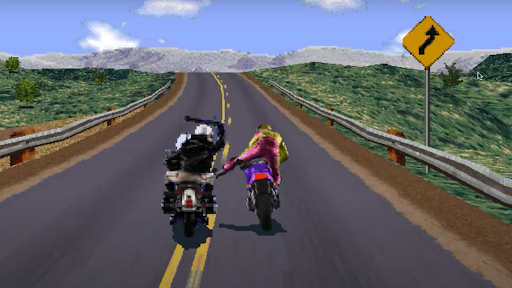 Road Rash like computer game - عکس بازی موبایلی اندروید