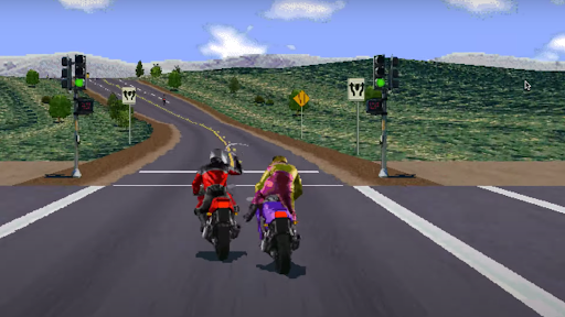 Road Rash like computer game - عکس بازی موبایلی اندروید