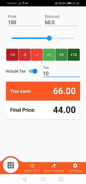 Price & Value Calculator - عکس برنامه موبایلی اندروید