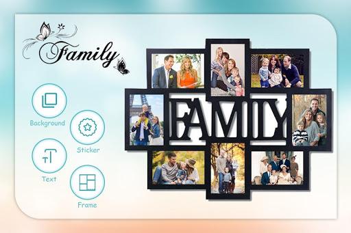 Family Photo Frames - عکس برنامه موبایلی اندروید