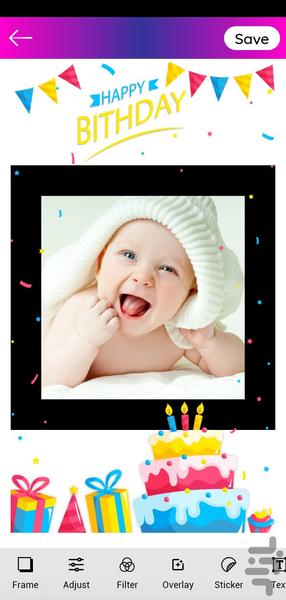 کلیپ ساز تولد ۲۰۲۲ | Birthday - عکس برنامه موبایلی اندروید