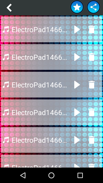 Electro Drum Pad - Image screenshot of android app