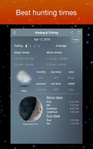 Moon Phase Calendar Zodiac - عکس برنامه موبایلی اندروید