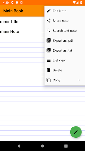 NoteBook: NoAds Notepad - Image screenshot of android app
