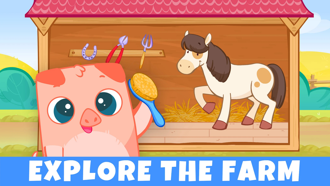 Bibi Farm: Games for Kids 2-5 - عکس بازی موبایلی اندروید