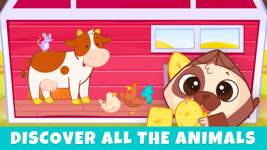 Bibi Farm: Games for Kids ۲-۵ - عکس بازی موبایلی اندروید